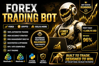 develop gold ea bot, forex trading bot, forex ea bot