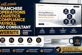 create franchise operations logistics compliance iso consultant cargo website