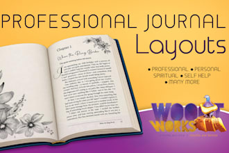 professional journal book layout