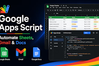 automate your google sheets or gmail with apps script