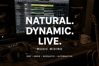 mix your song with feeling live and clean