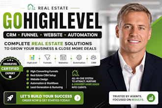 do gohighlevel real estate crm ghl funnel go high level website and automation