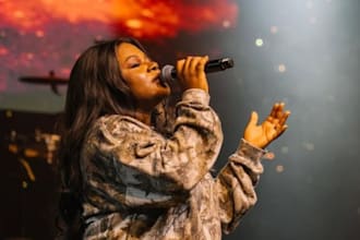 female gospel singer rock gospel song, female gospel rapper singer songwriter