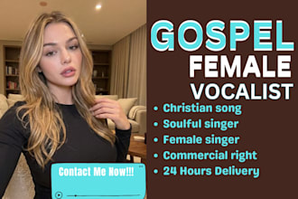 female gospel singer rock gospel song, female gospel rapper singer songwriter
