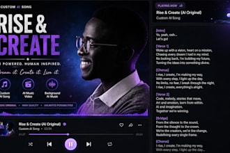 produce a custom ai song using suno ai, udio or mureka ai