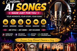 create ai generated songs in any style