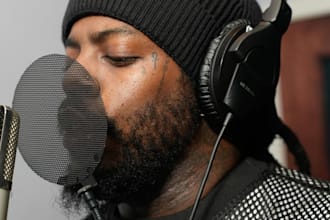 be your male rapper singer and songwriter for edm hip pop rnb and vocal harmony