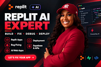 be your replit app developer replit bug fixing app debugging replit app expert