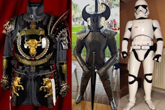 do 3d printable wearable armor cosplay creation 3d helmet cosplay mask with ship