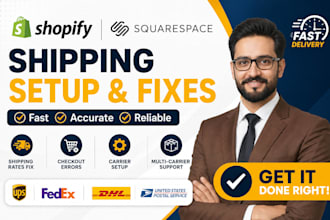 fix shipping rate checkout shipping errors carrier setup for shopify woocommerce