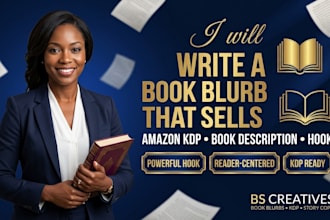 write a captivating book blurb and amazon KDP book description