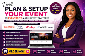 plan and manage your event on eventbrite