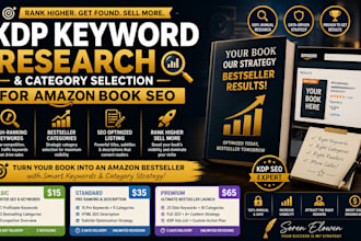 do advanced KDP keyword research and category selection for amazon book SEO