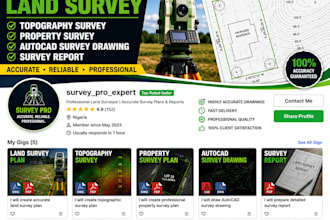 create accurate boundary survey and property survey plans
