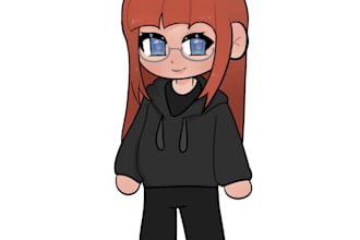 ill draw your character in a chibi artstyle