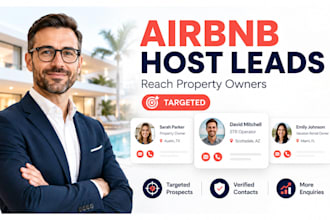 generate airbnb leads property management leads facebook google ads landing page