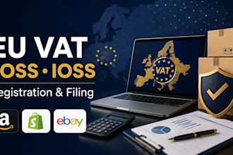 do eu vat oss registration, ioss, vat filing, and full eu tax compliance