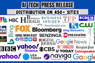 write and publish your ai tech press release, ai tech press release distribution