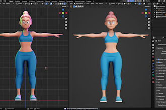 create, rig, 3d avatar for iclone 8, retopology, c4d, maya, cc4, cc5, reallusion