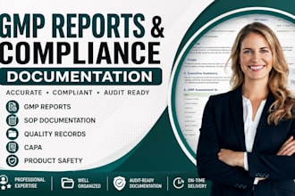 create gmp reports and compliance documentation for your business