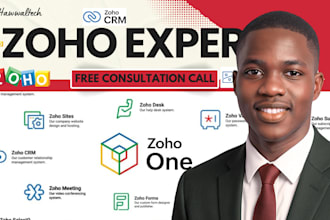 zoho one deluge crm customization integration workflow automation expert