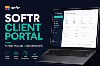 build a softr client portal and web app with airtable
