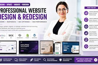design update migrate odoo wix squarespace shopify wordpress website redesign