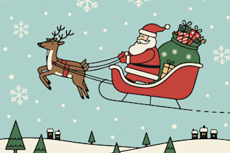 design custom christmas wallpaper holiday background wall seamless pattern arts