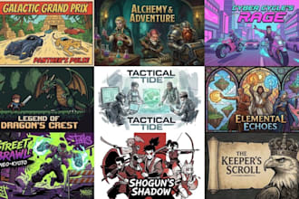 design steam capsule art, game key art, steam banner game cover, steam store art