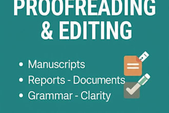 proofread and edit your articles, blogs, and documents