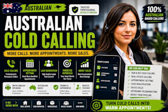 do cold calling in australia usa uk for real estate b2b lead generation list
