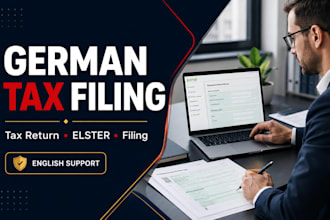 help to prepare and file your german tax return via elster
