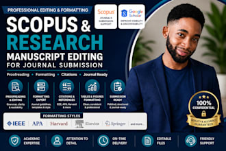 edit and format your research paper for scopus journal submission