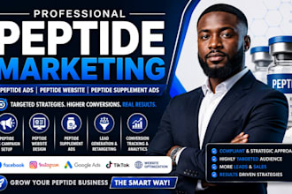 do peptide marketing peptide ads peptide website research peptide supplement ads