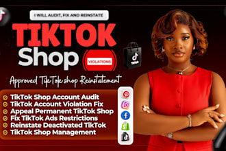 approve tiktok shop category appeal tiktok violations or fix tiktok deactivated