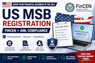do US msb license registration with fincen and aml compliance