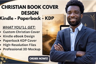 design christian faith based book covers for kindle ebooks and KDP paperback
