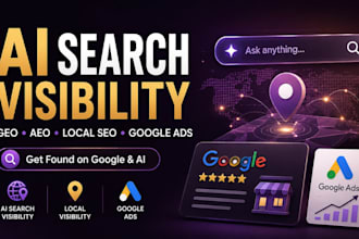 boost ai visibility with local SEO GEO aeo and goggle ads