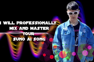 professionally mix and master your suno ai song