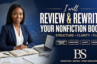 review and rewrite your nonfiction book for structure and clarity