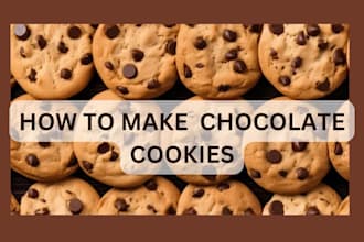 teach you how to make a homemade  chocolate cookies