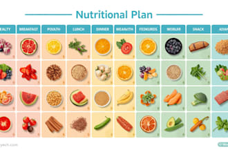 create nutritional meal plan