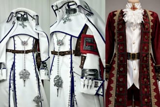 do fabric cosplay creation wearable armor sewing pattern anime helmet commission