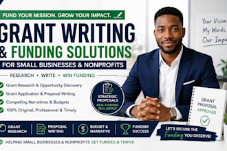 do small business grant writing nonprofit grant application proposal research