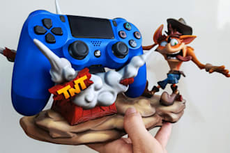 create a custom 3d collectible figure no ai