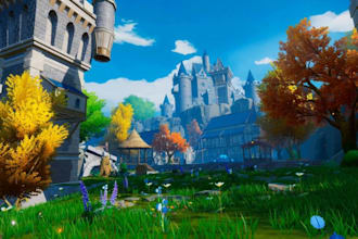 build roblox environment, game maps, builds and scripting