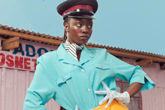 create a high end fashion campaign for your brand