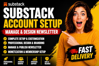 substack account setup manage substack newsletter design substack newsletter