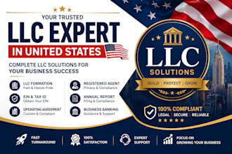 do USA llc registration  ein and business formation wyoming dba delaware