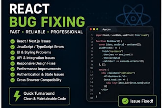 fix react typescript bugs and frontend issues